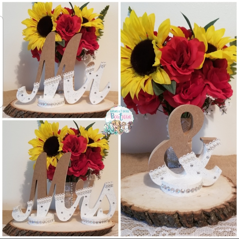 Burlap Rose's and Sunflower Wedding